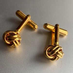 Vintage Gold Knot men’s Cufflinks